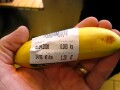 Did we tell you things are EXPENSIVE in Paris? We got 58 Euros to the dollar in Paris. That means this banana cost 2 dollars and 6 cents.